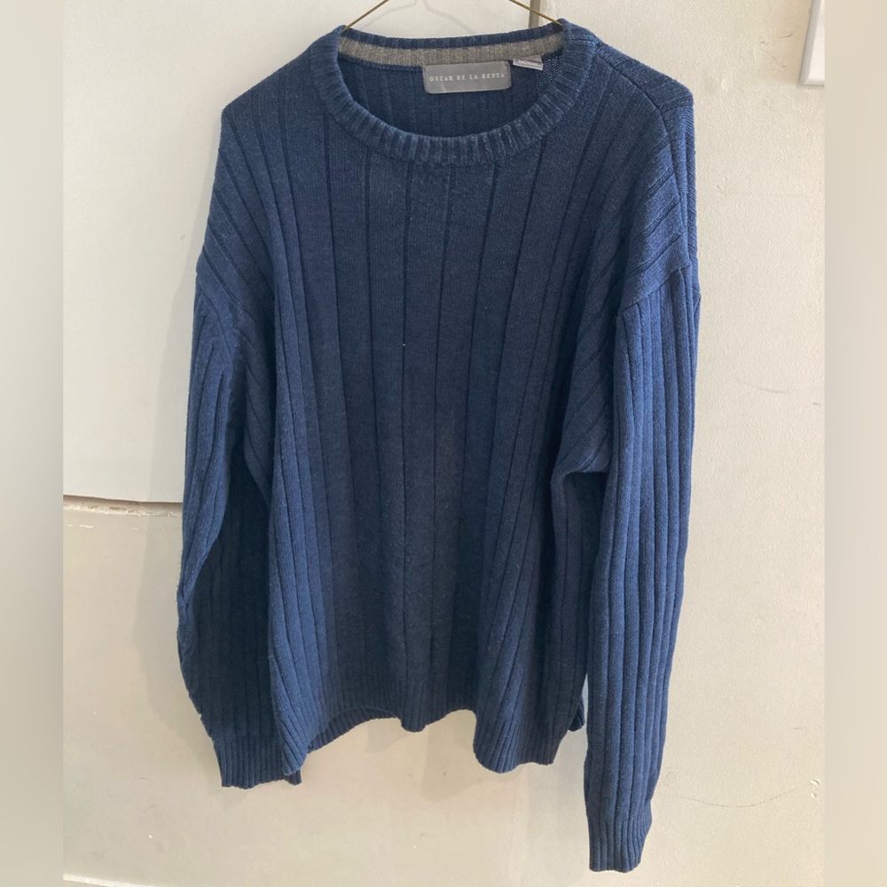 Oscar de la renta mens sweater